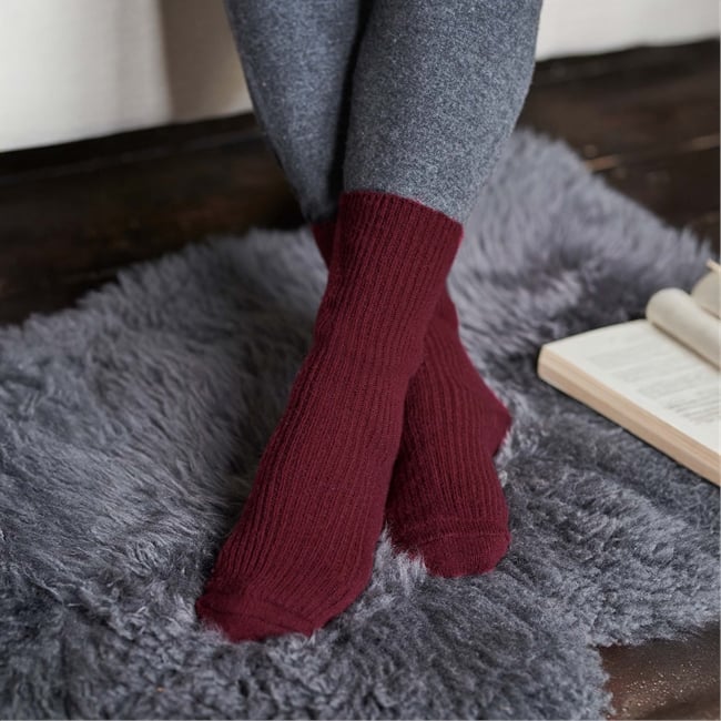Cashmere & Merino Socks