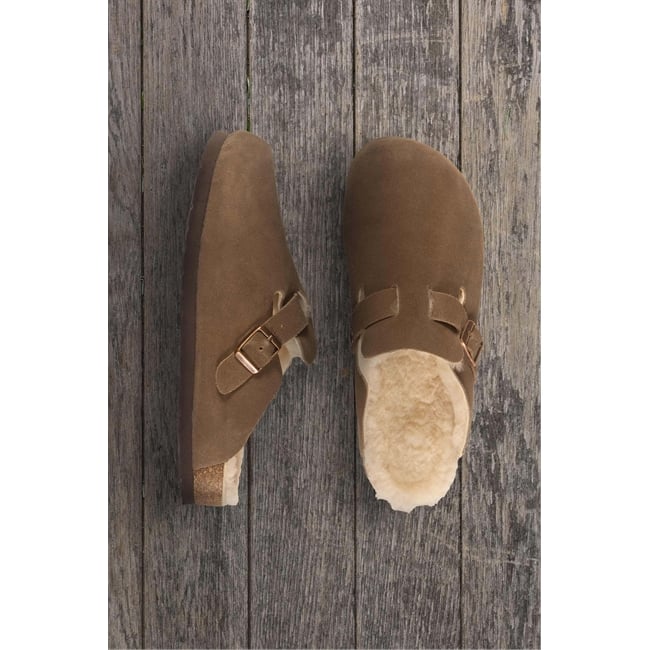 Sheepskin Footbed Slipper