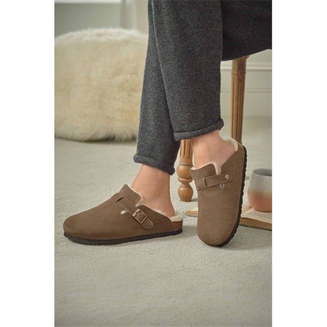 Sheepskin Footbed Slipper