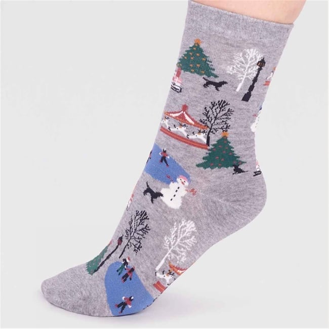 Gloria Christmas Socks