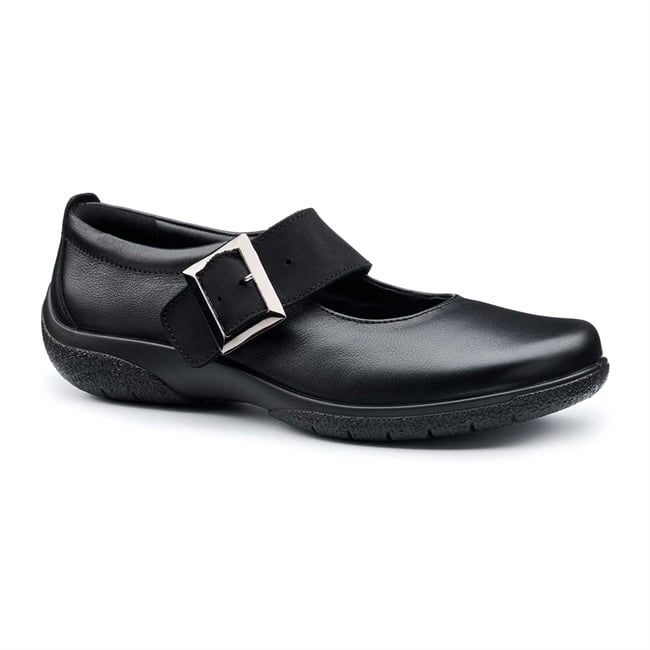 Black Women's Casual Mary Janes Penny Shoes Hotter US