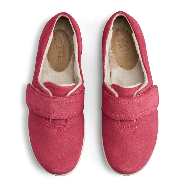 Pink Spike Studded Fur Slippers main image 0
