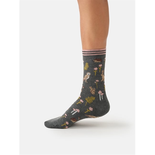 Woodland Tales bamboo crew socks