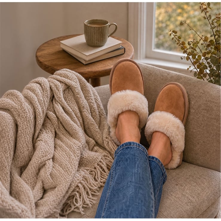 Sheepskin Slipper Mule