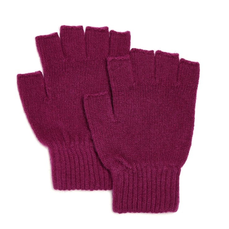 Essential Lambswool Fingerless Gloves