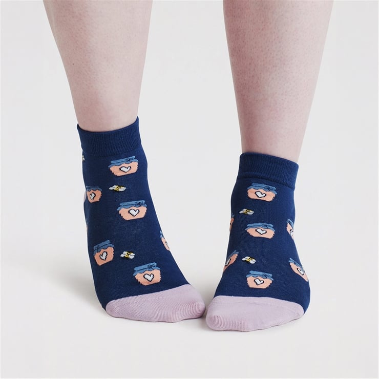 Beth Bee O-Cotton Ankle Socks