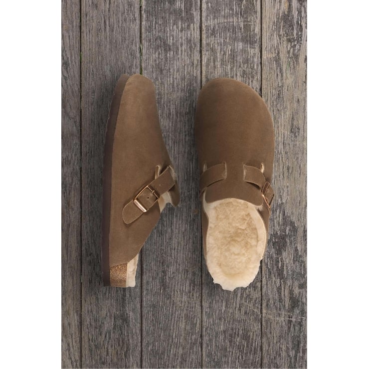 Sheepskin Footbed Slipper
