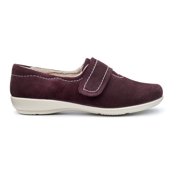 Ladies Slippers Hotter Slipper Boots Hotter Candy Grey Women's Slippers  Freemans