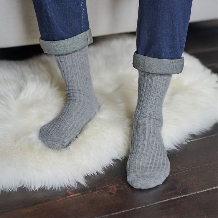 Men's Cashmere & Merino Socks