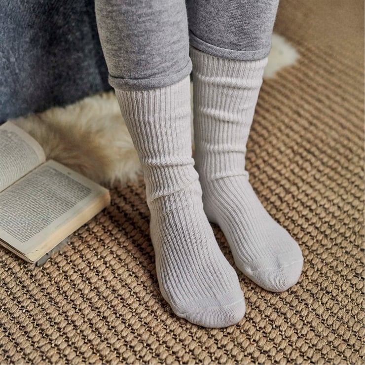 Cashmere & Merino Socks