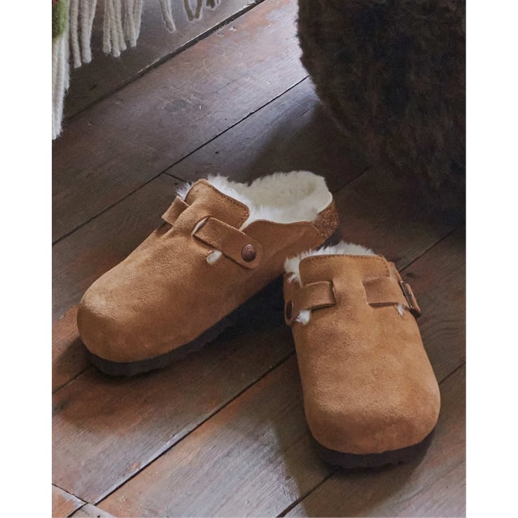 Sheepskin Footbed Slipper