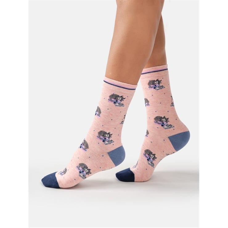 Clever Cat Bamboo crew socks