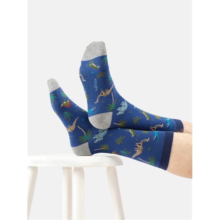 Dinosaur Terrain socks