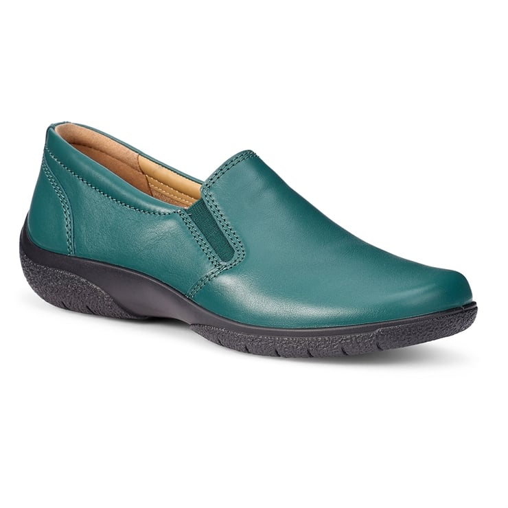 Teal Green | Women's Slip-on Casual Shoe | Glove II Shoes | Hotter UK