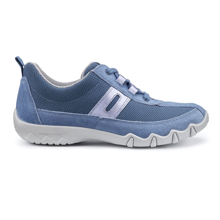 Blue Metallic Women's Classic Sneakers Leanne II Sneakers