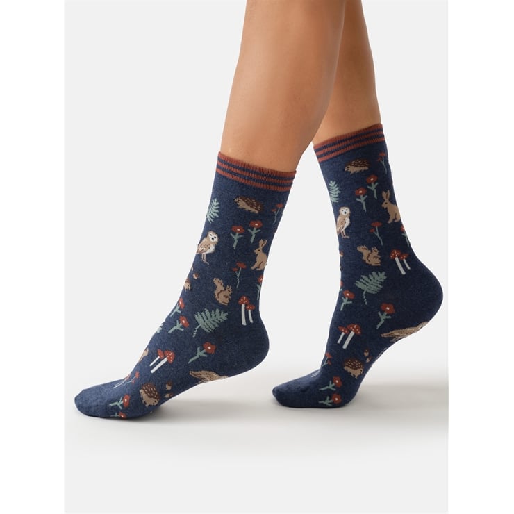 Woodland Tales bamboo crew socks