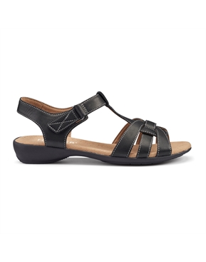 Black | Solstice Sandals |Hotter UK