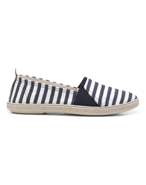 Navy Stripe | Tansy Shoes |Hotter UK