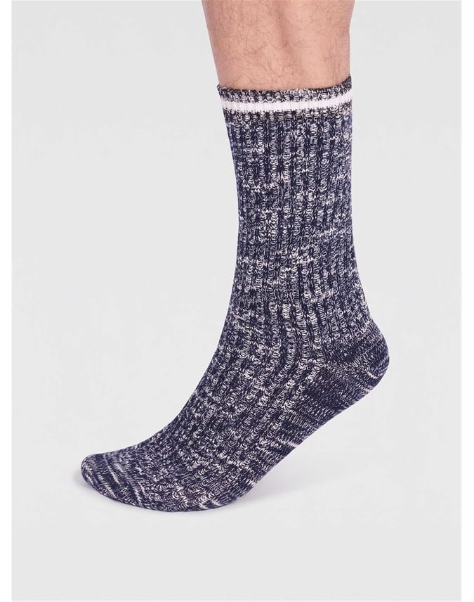 Phillip Organic Cotton Fleck Socks
