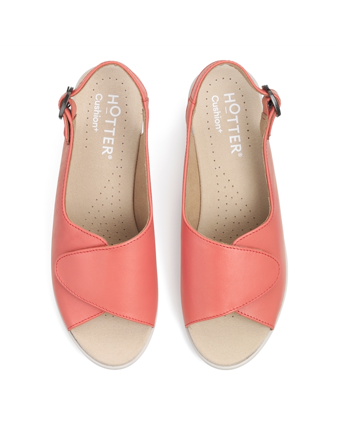 Coral Olivia Sandals Hotter UK