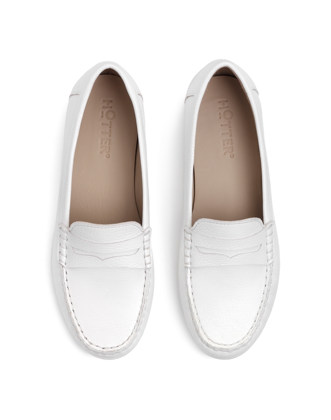 Brilliant White | Pier Shoes |Hotter UK