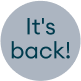 It's back! - Sash and Roundel