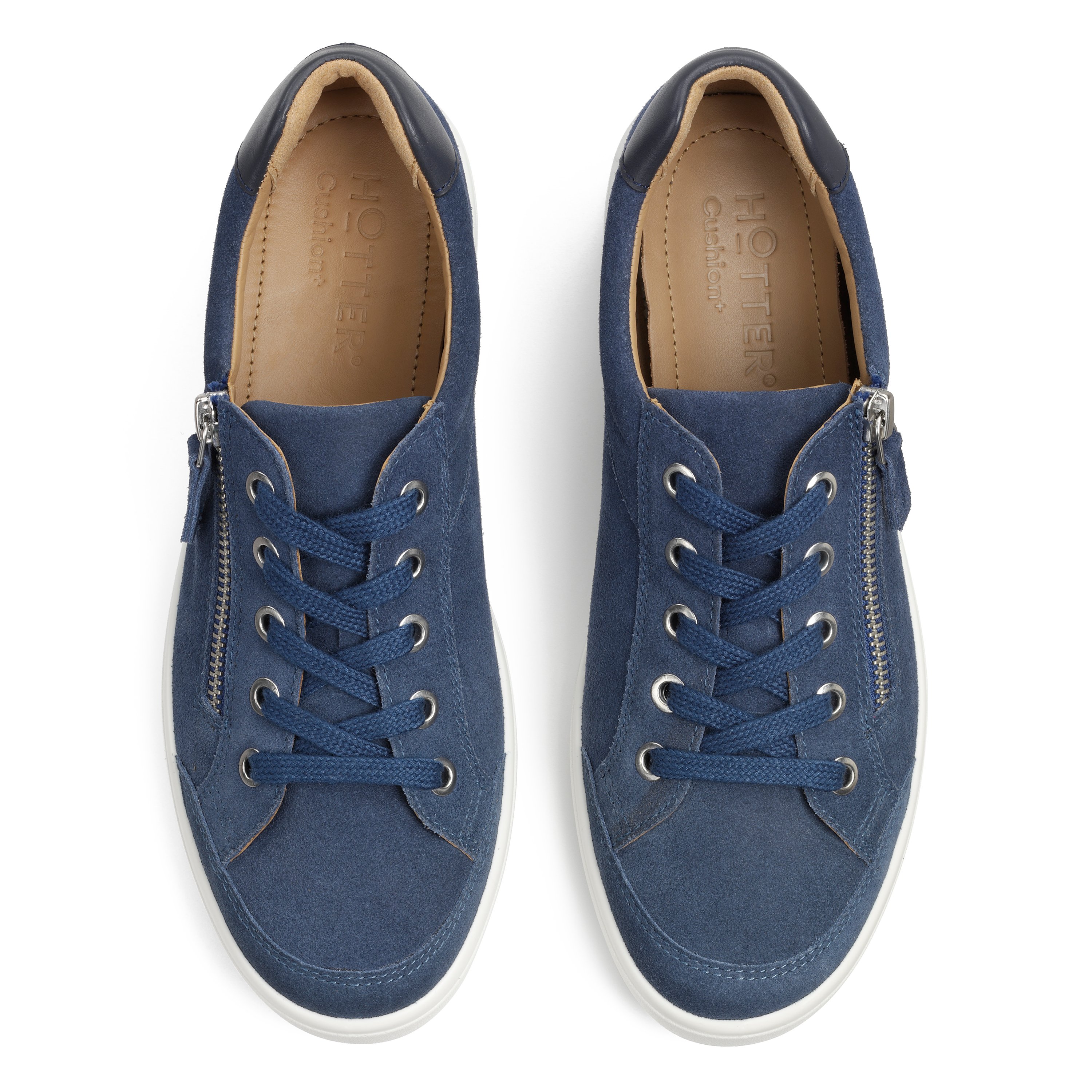 Blue Denim Navy Chase Ii Trainers Hotter Uk