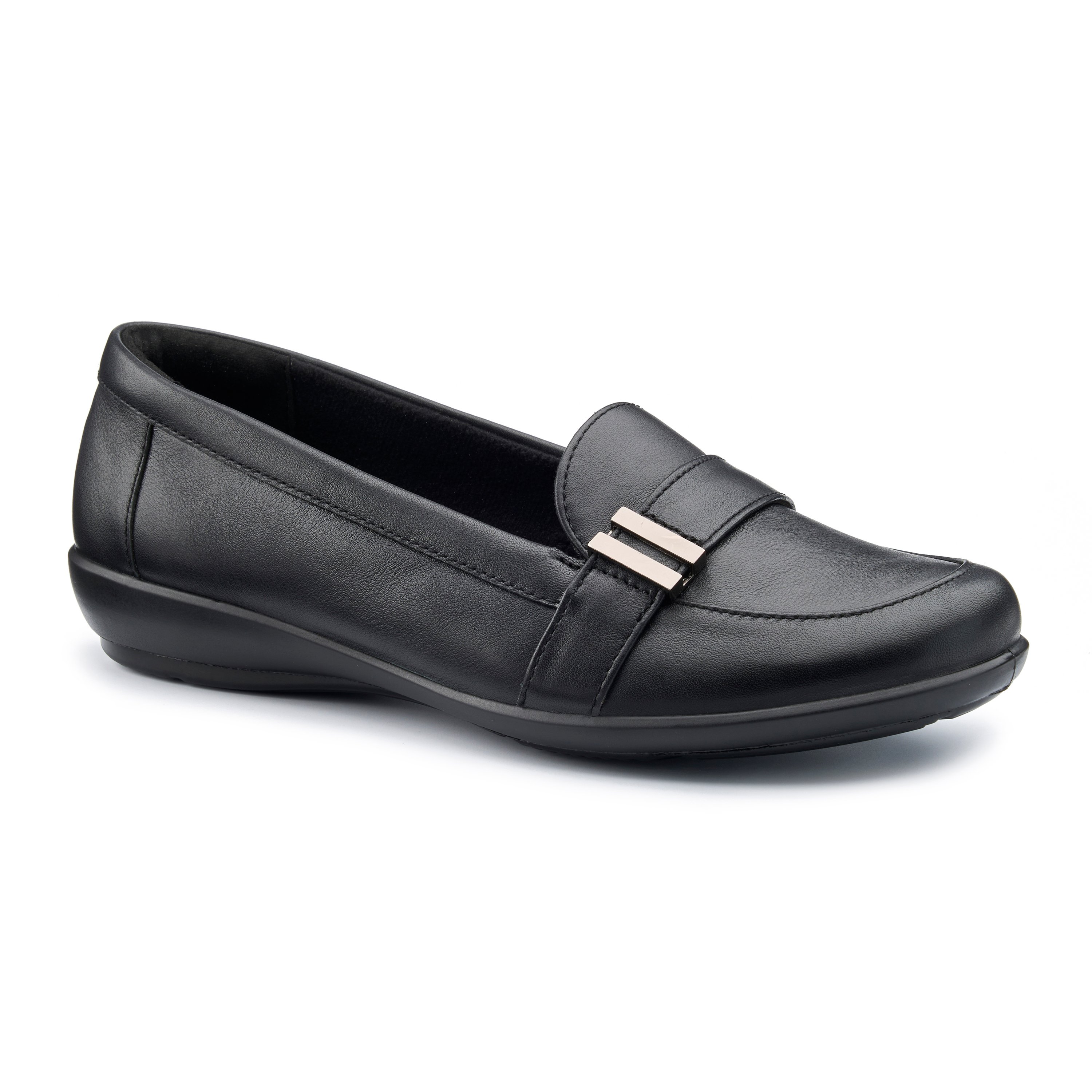 Black old lady shoes online