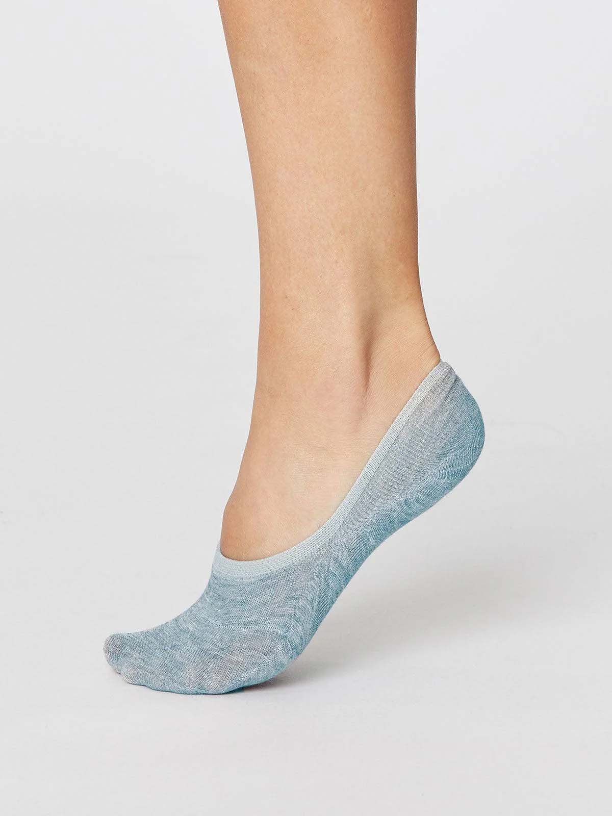 Duck Egg Blue | No Show Socks |Hotter UK