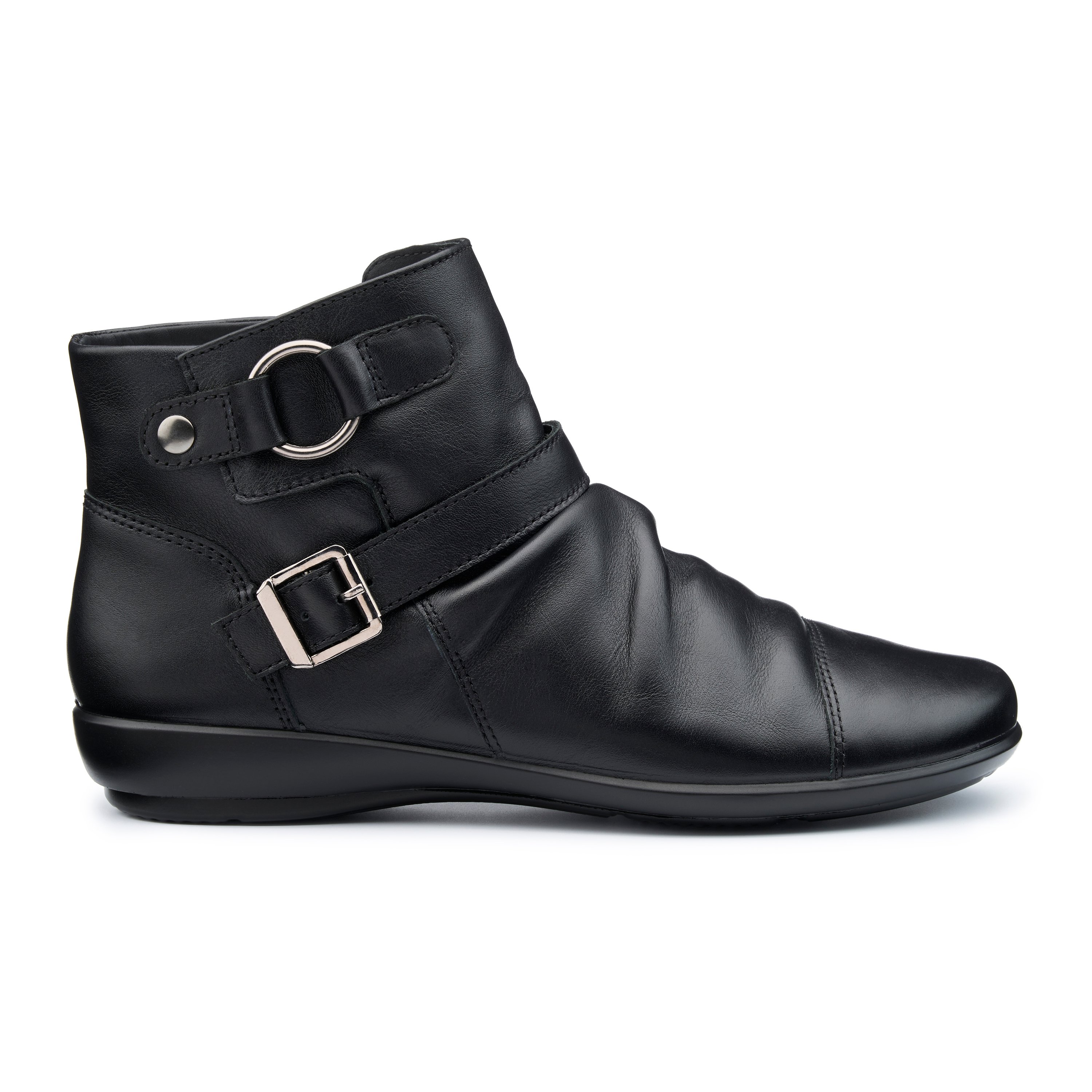 Flat black boots womens uk hotsell