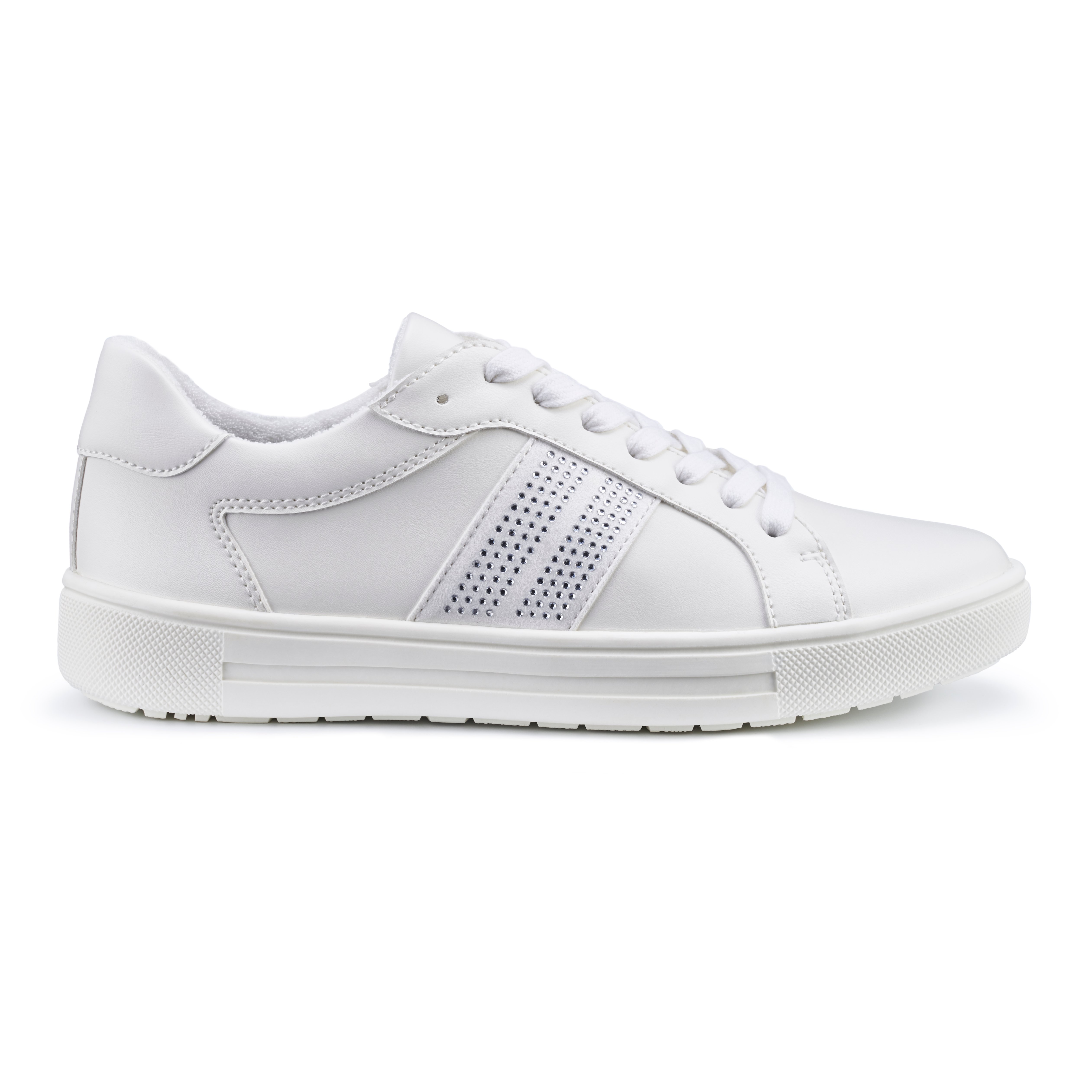 White | Libra Trainers |Hotter UK