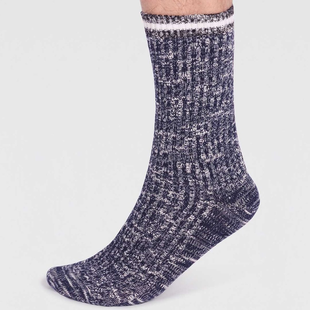 Phillip Organic Cotton Fleck Socks