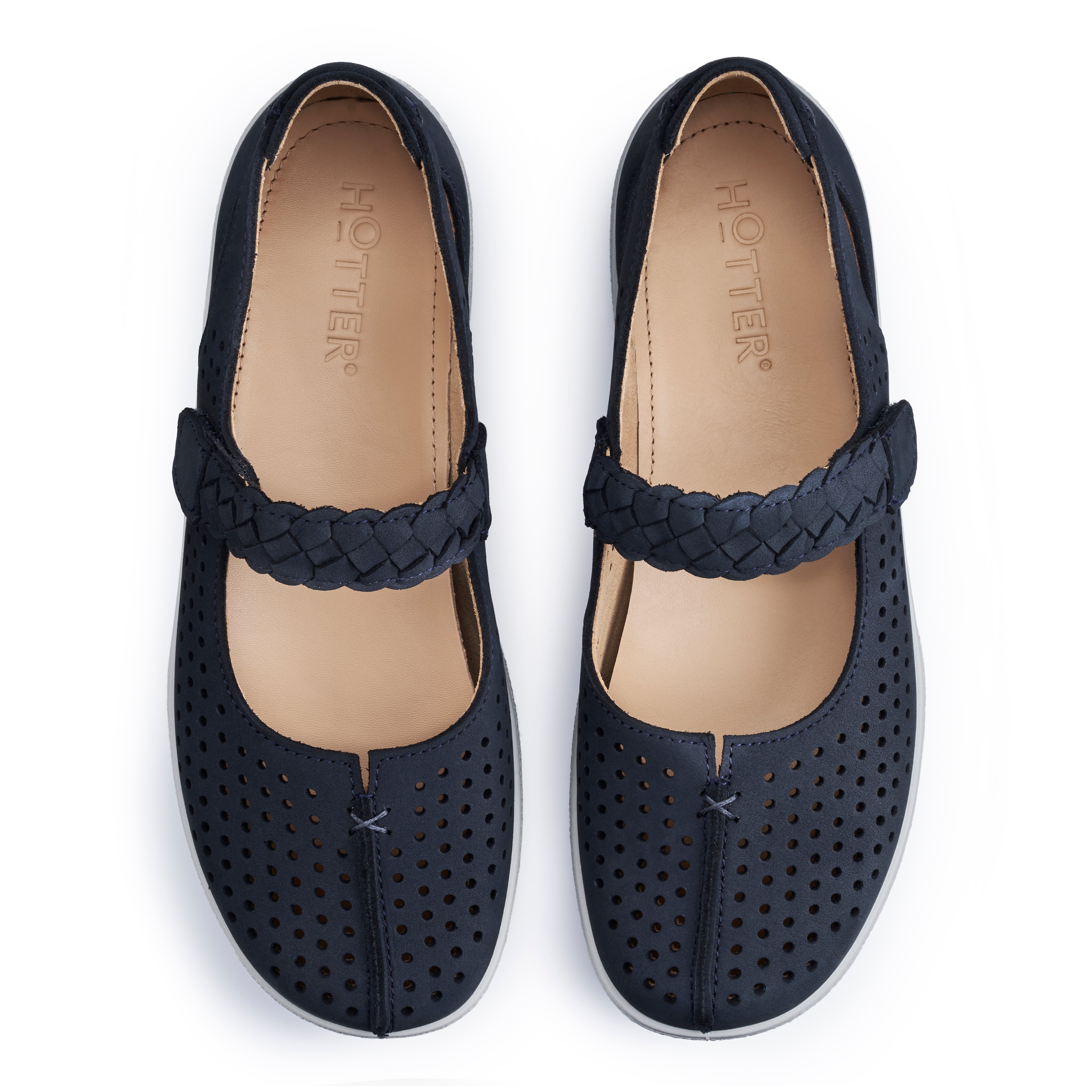 Denim Navy | Quake II Shoes |Hotter UK