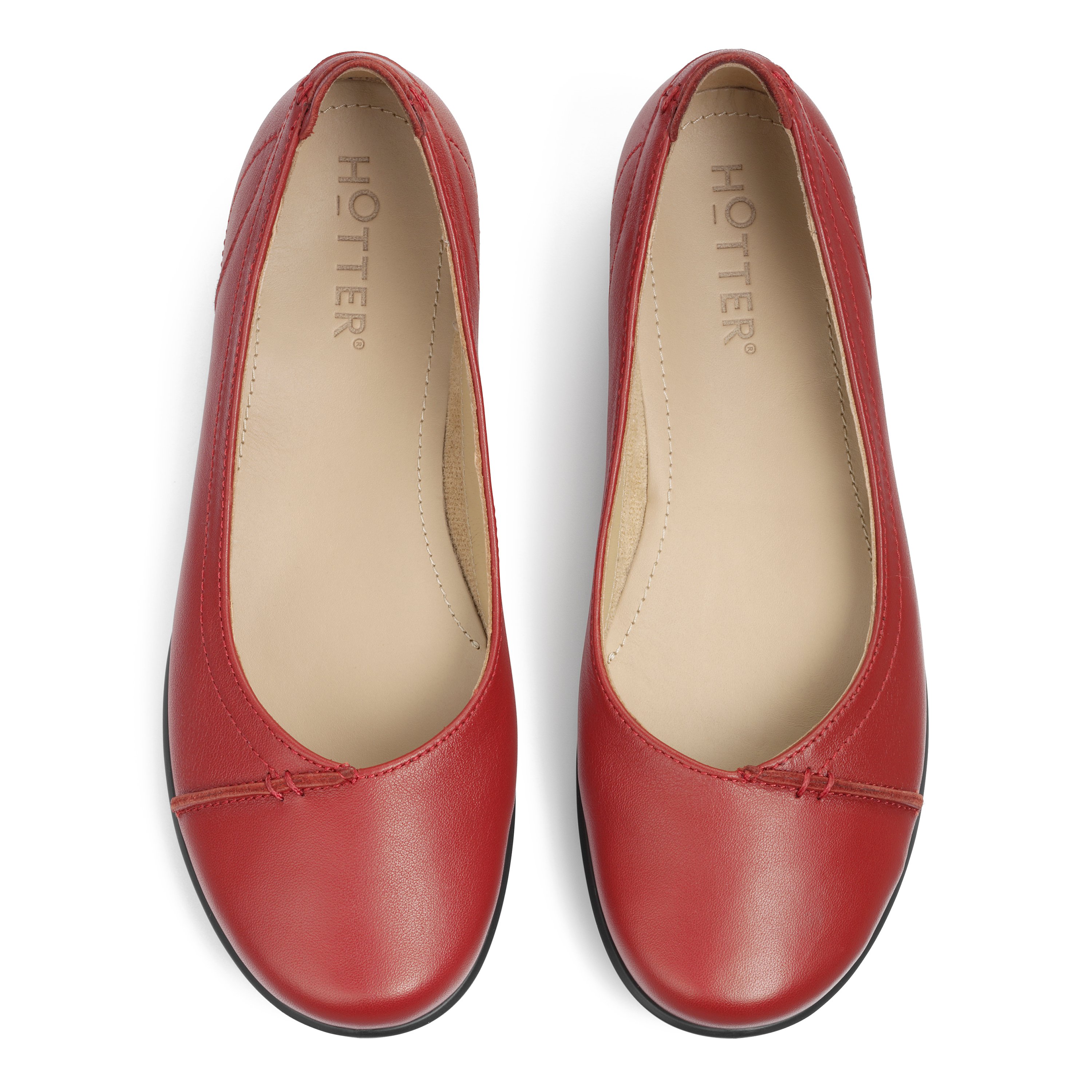 Red | Robyn II Shoes |Hotter UK