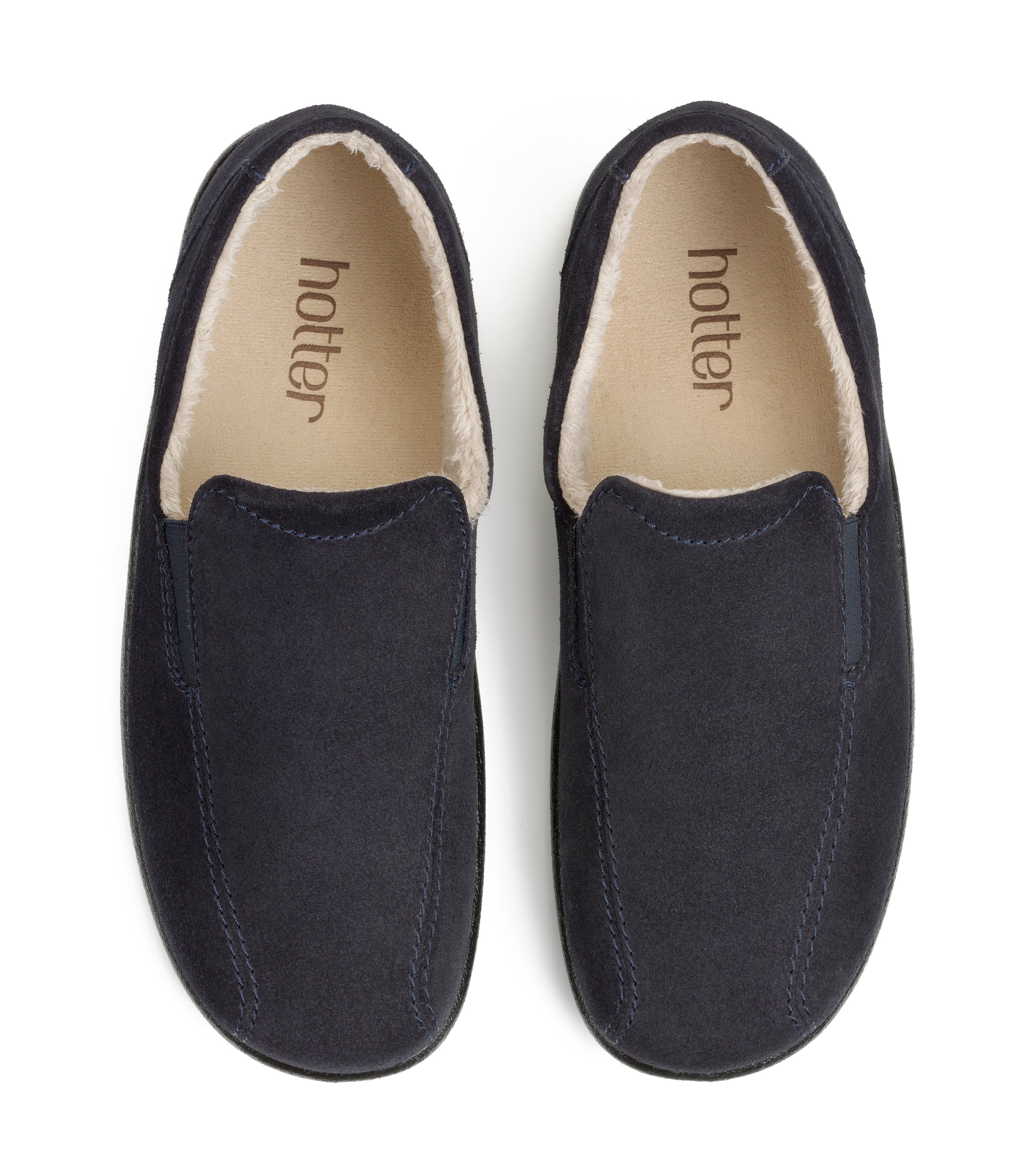 Navy | Relax Slippers |Hotter UK