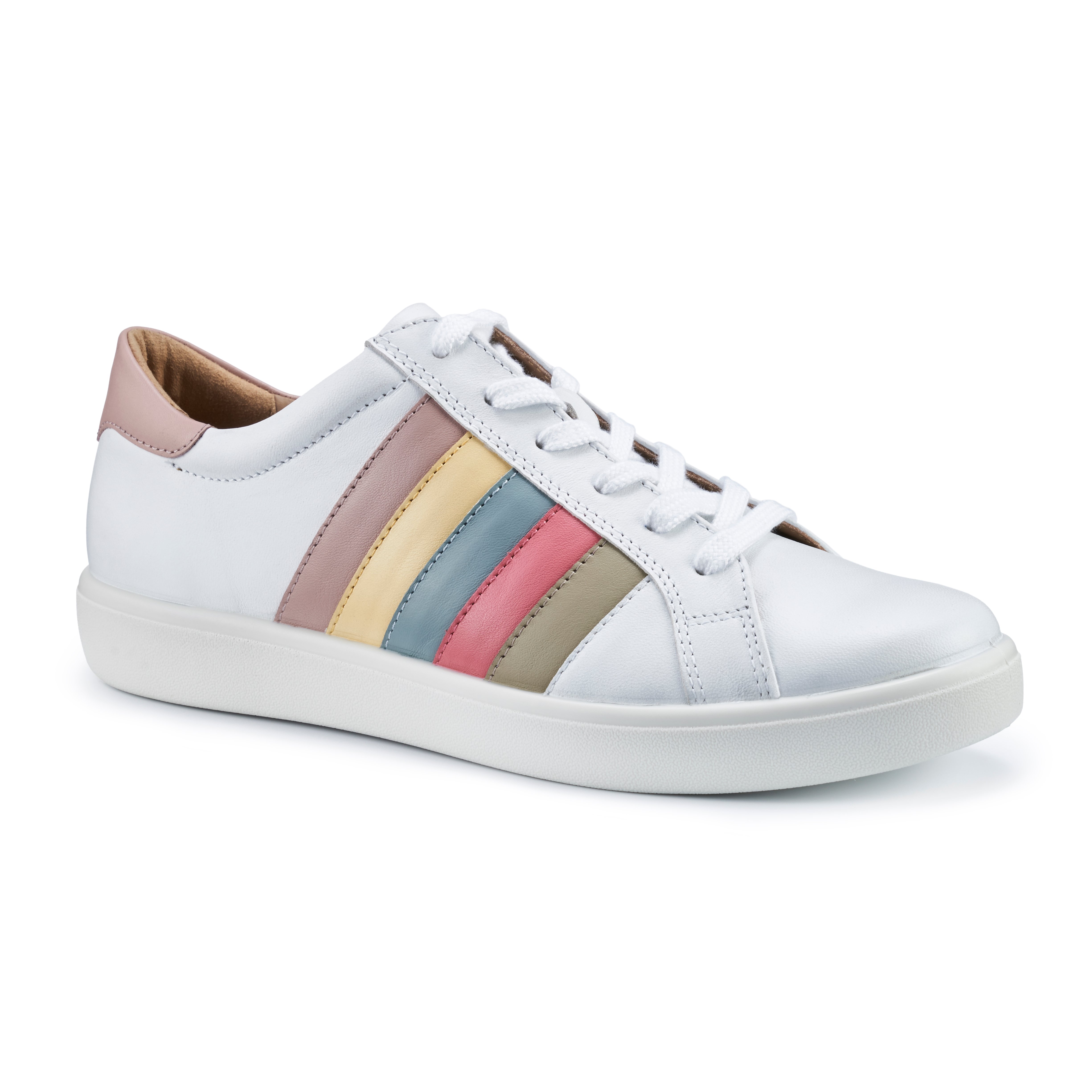 White / Pastel | Switch Trainers |Hotter UK