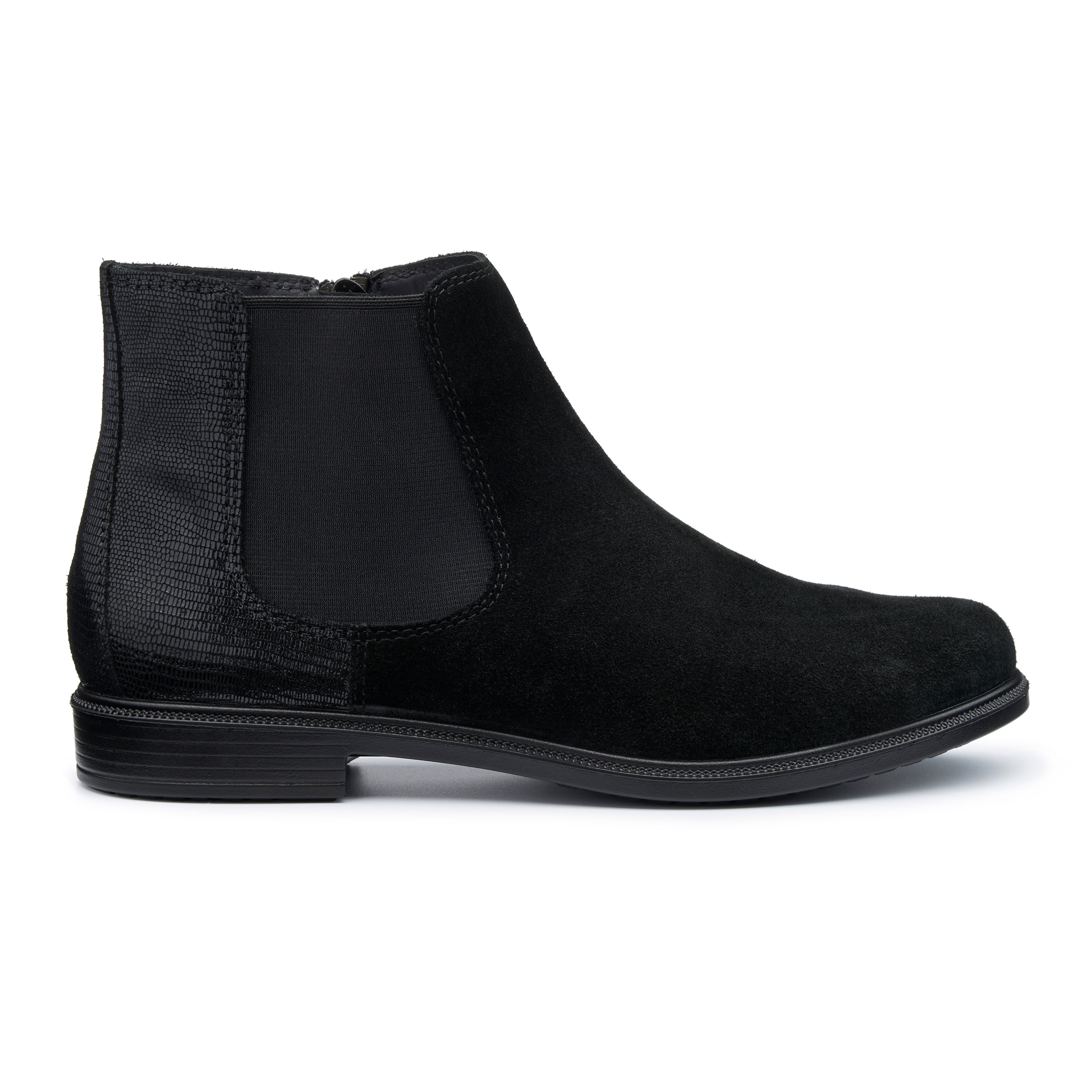 Black suede chelsea boots womens uk on sale