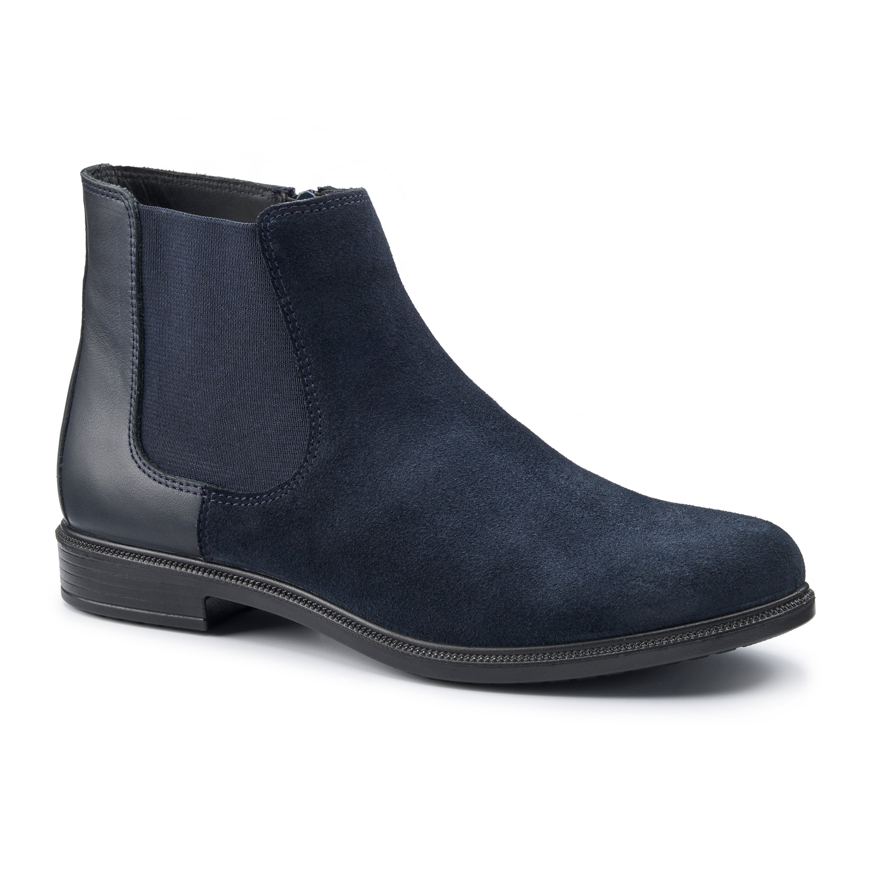 Chelsea boots navy blue best sale