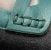 Black / Teal Green